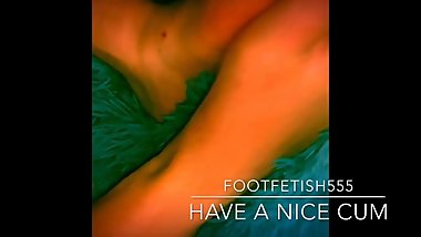 Beautiful feet will make you cum in one minute