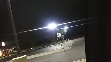 Parking lot masturbation