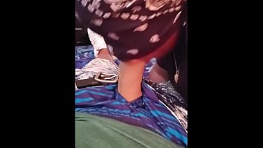 Wifey sucking daddi strap good