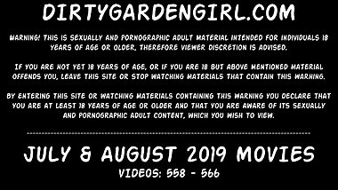 Dirtygardengirl fisting prolapse giant toys extreme - july & august 2019