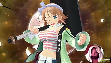 SHINOBI GIRLS HEART: PART 117: STICKER? BACKGROUND?