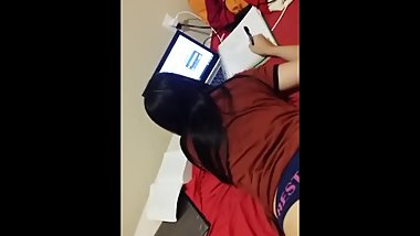 Footjob con el profesor