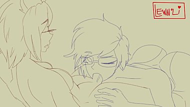 Sketched Animation Loops (Futa, Femboy, Etc)