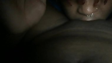 Ebony dyke eating pussy