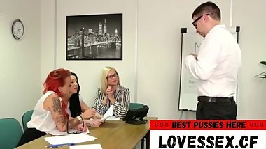 three bitch fuck guy at an interview (BEST PUSSIES HERE â‡›â‡›â‡›LOVESSEX.CFâ‡šâ‡šâ‡š )