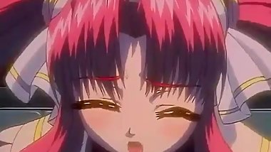 Girl gets wet for her mistress (hentai)