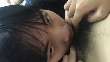My lesbian gf lick pussy