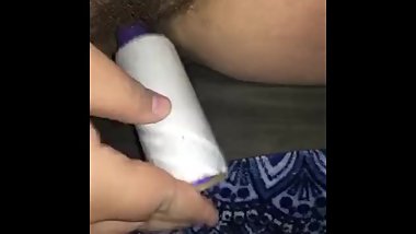 Moaning and fucking my pussy