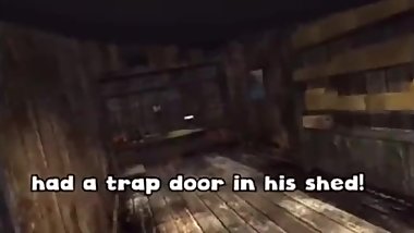 Sex deprived man finds enemies secret stash