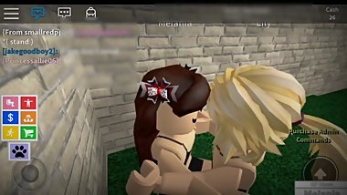 Roblox- Melania Trump and Lily James sex time until some idiot comes