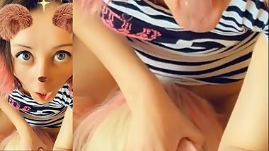 MY LESBIAN GIRLFRIEND LICKS MY PUSSY TILL I CUM â¤ REAL CUNNILINGUS ORGASM