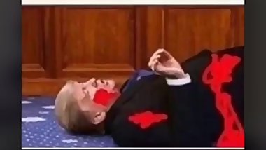 big black obama cock destroys tight trump man pussy