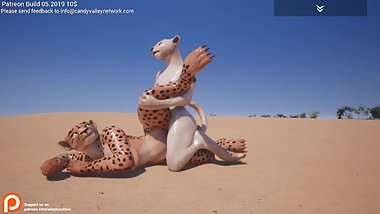 Wild Life - Sex game - Talon(Zuri) VS (Kira) Furry sex - part 3