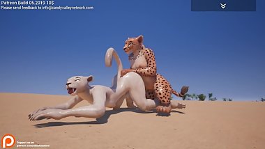 Wild Life - Sex game - Talon(Zuri) VS (Kira) Furry sex - part 2