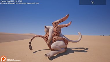 Wild Life - Sex game - Talon(Zuri) VS (Kira) Furry sex - part 4