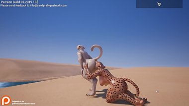 Wild Life - Sex game - Talon(Zuri) VS (Kira) Furry sex - part 1