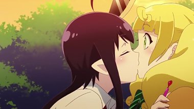æ‹æ„›æš´å› - Love Tyrant - Guri And Yuzu Kichougasaki Lesbian Kissing