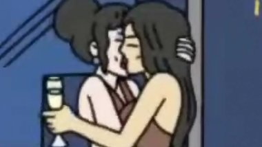 Ugly Americans - Drunk Lesbian Kiss