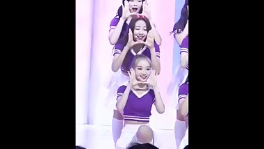 Cute Asian Girl Dances For Audience