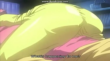 Hentai boob groping and boob sucking