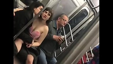 Lesbians in the train