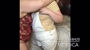 LittlePrincessB420 babymessica l GETTING MESSICA READY l ABDL MDLG BTS