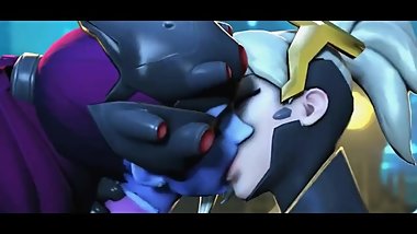 Overwatch Lesbian Kissing