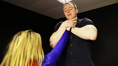 Superheroine Overdue throatlift