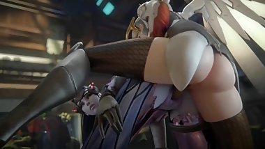 OVERWATCH SEX POV - WIDOWMAKER X MERCY THE BEST FINGERING