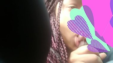 Young Jamaica  suck dick after  school