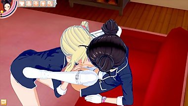 Anime Lesbians (koikatu)