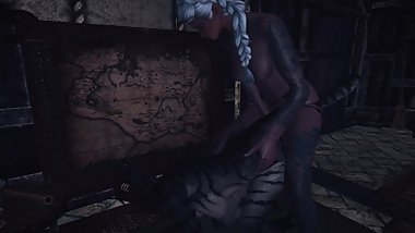 Skyrim - Celestia and Kitty khajiit