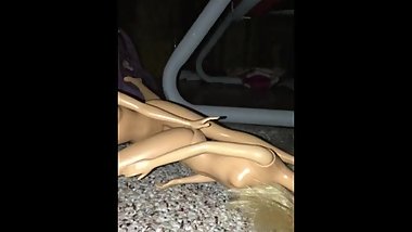 Hot young milfs scissoring