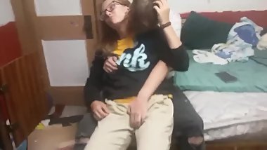 Fatman gets buns slapped