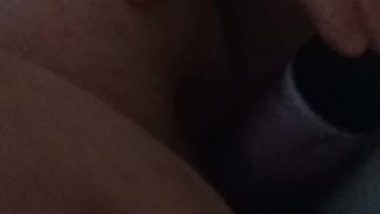 Teen girl fucking herself with dildo