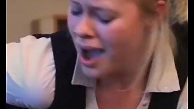 Stevie is spanked otk