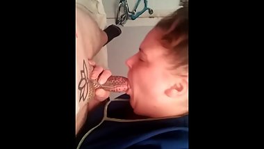 Hot nurse giving great head