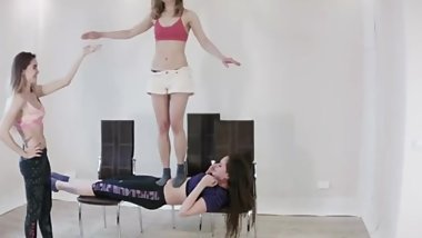 Lesbian trample