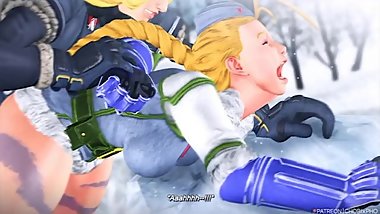 STREET FIGHTER / CAMMY FUCKED HARD BY KOLIN OUTDOORS [SFM]