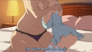 Madre e hija lesbianas con grandes senos teniendo sexo