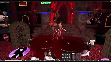 Titty Twister Interactive lesbian Catfight Sexfight Bar