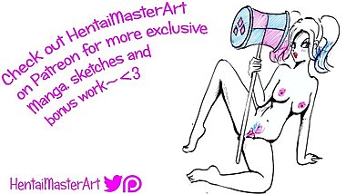 Harley Quinn posing naked fan art speed drawing