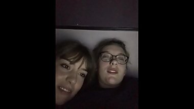 two sexy hot young teens go full out anal