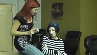 lesbian feet