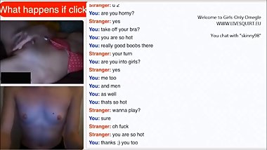 Lesbian Teens Masturbation on Webcam - Omegle Chatroulette