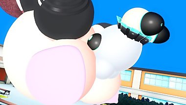 Miku, Lindsey, Balloons and Blowing Kisses by: Imbapovi