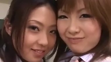 Rio Hamasaki and friend. Rio is so feminine and sexy. Amazing breasts.