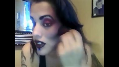 sexy vampire halloween makeup tutorial