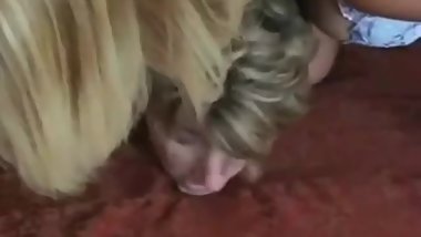 Blond stepmother