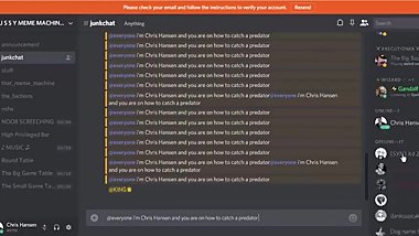 Chris Hansen vs King Noob9000 Discord raid Part 1